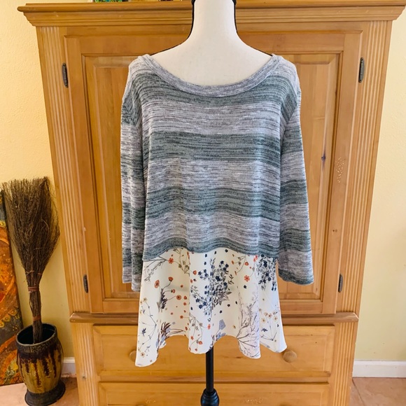 Plus size Oddy sweater top - Picture 4 of 6